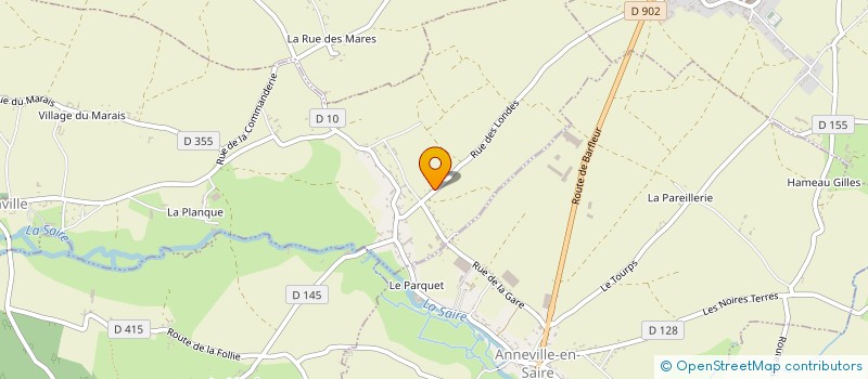 localisation de l'entreprise MONSIEUR DYLAN LE BRETTEVILLOIS  VALCANVILLE