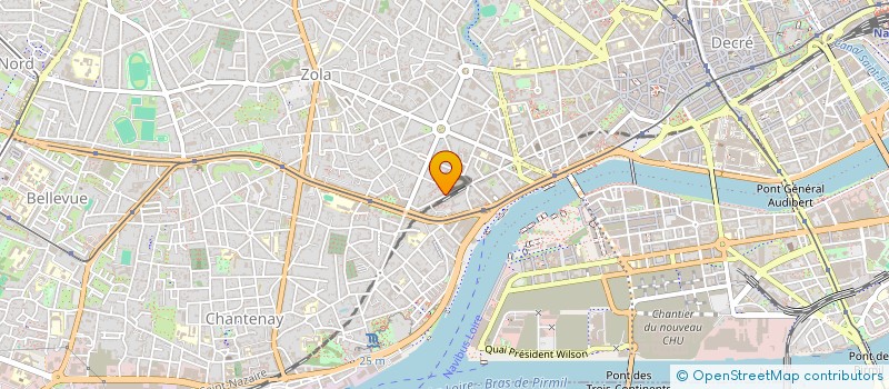localisation de l'entreprise MONSIEUR DYLAN LE CORRONC  NANTES