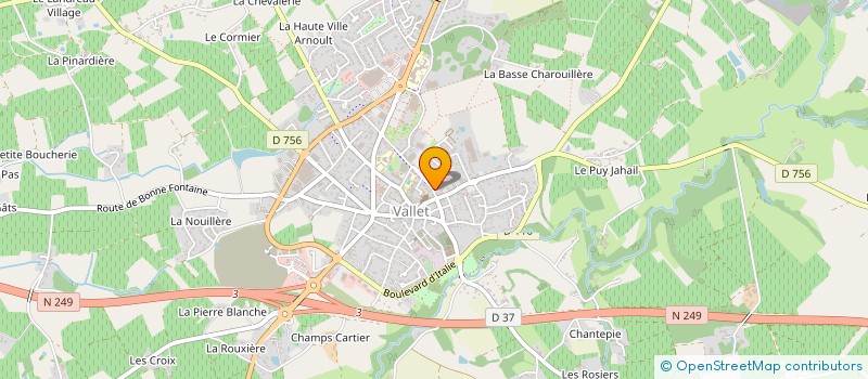 localisation de l'entreprise MONSIEUR DYLAN LE FOLL  VALLET