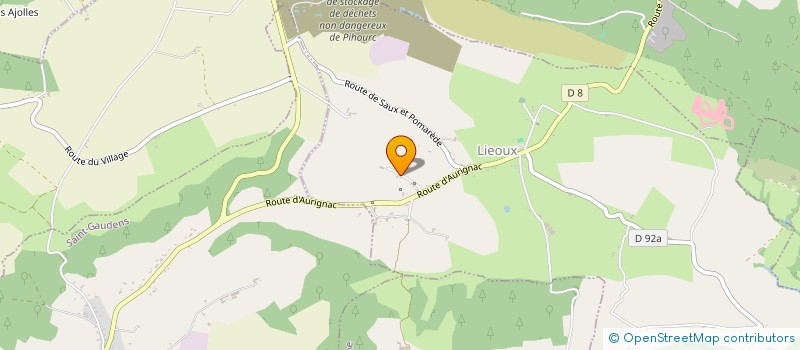 localisation de l'entreprise MONSIEUR DYLAN LEBOULLENGER  LIEOUX