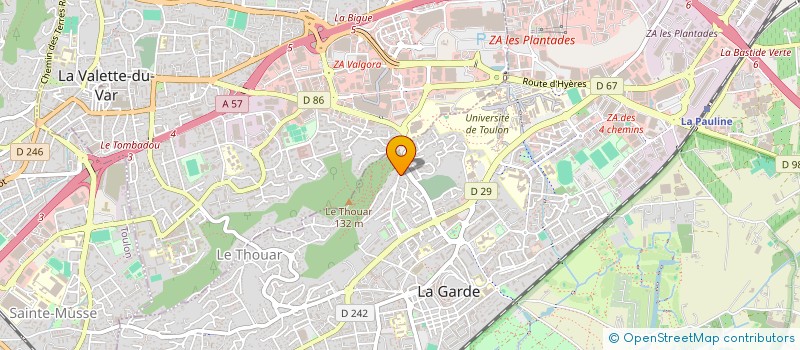 localisation de l'entreprise MONSIEUR DYLAN LECOCQ  LA GARDE