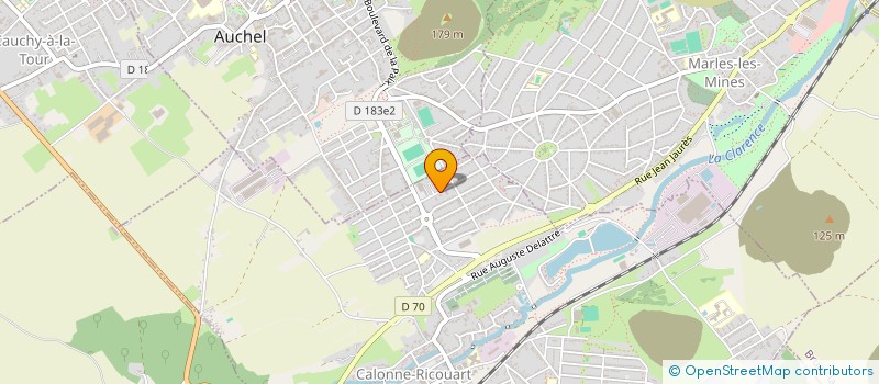 localisation de l'entreprise MONSIEUR DYLAN LECOCQ  CALONNE-RICOUART