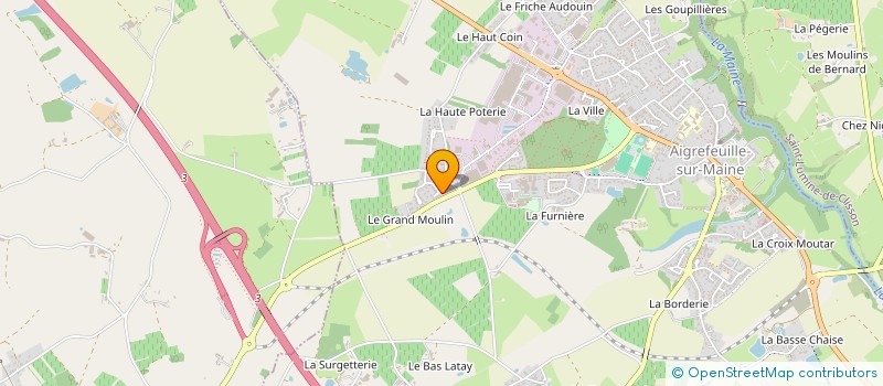 localisation de l'entreprise MONSIEUR DYLAN LEGEAY-HAYER  AIGREFEUILLE-SUR-MAINE