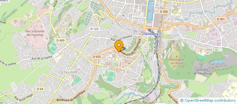 localisation de l'entreprise MONSIEUR DYLAN LEGRAND  CHERBOURG-EN-COTENTIN