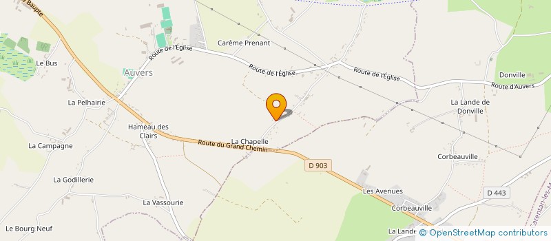 localisation de l'entreprise MONSIEUR DYLAN LEMARQUAND  AUVERS