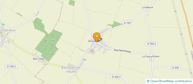 localisation de l'entreprise MONSIEUR DYLAN LEMERGER à BAZOCHES-LES-HAUTES