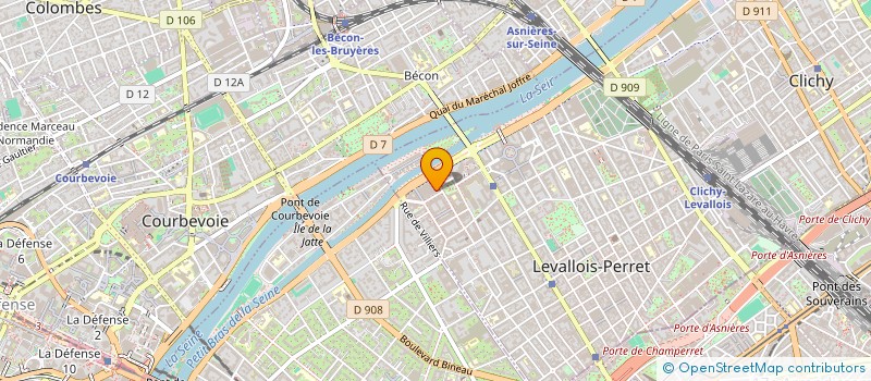 localisation de l'entreprise MONSIEUR DYLAN LEVY  LEVALLOIS-PERRET