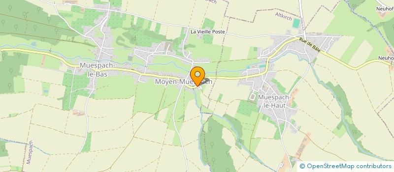 localisation de l'entreprise MONSIEUR DYLAN LIBER  MUESPACH