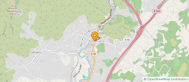 localisation de l'entreprise MONSIEUR DYLAN LUCIA  ROQUEVAIRE