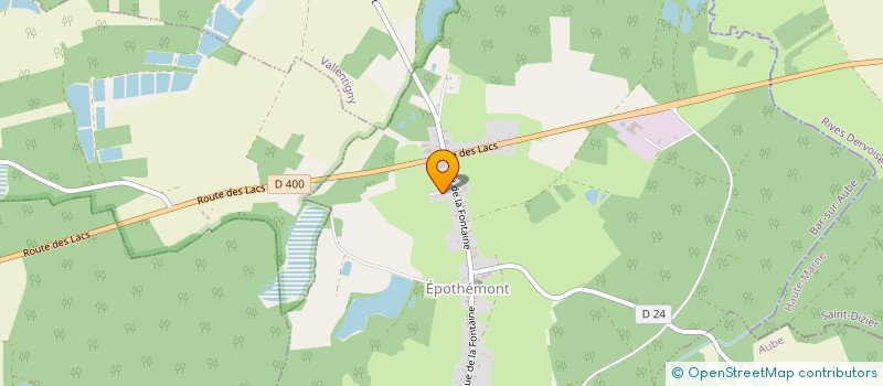 localisation de l'entreprise MONSIEUR DYLAN MADALENO  EPOTHEMONT