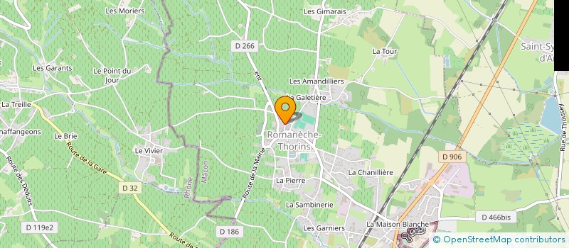 localisation de l'entreprise MONSIEUR DYLAN MADINIER  LANCIE