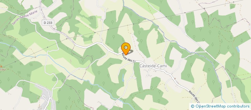 localisation de l'entreprise MONSIEUR DYLAN MALHERBE  CASTEIDE-CAMI