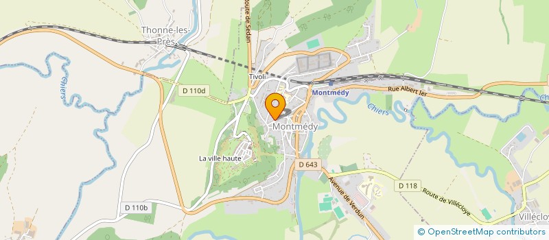 localisation de l'entreprise MONSIEUR DYLAN MARASCO  MONTMEDY