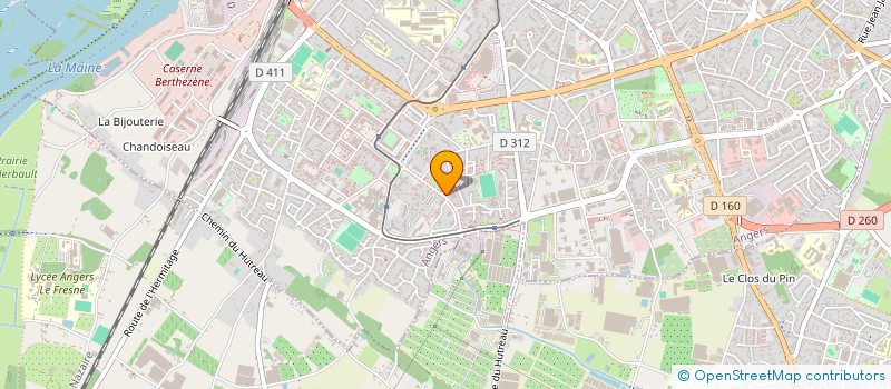 localisation de l'entreprise MONSIEUR DYLAN MARCHAND à ANGERS