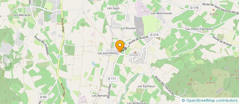 localisation de l'entreprise MONSIEUR DYLAN MARINI  VILLARS