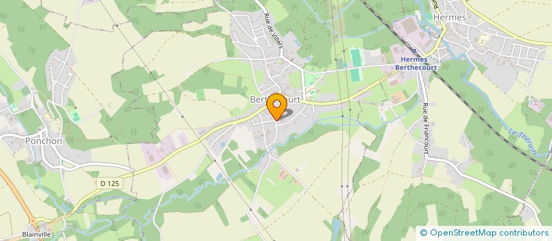 localisation de l'entreprise MONSIEUR DYLAN MARQUES FILIPE  BERTHECOURT