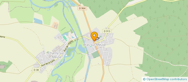 localisation de l'entreprise MONSIEUR DYLAN MARTIN à BRAS-SUR-MEUSE