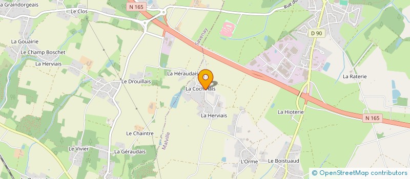 localisation de l'entreprise MONSIEUR DYLAN MAUMESSON à MALVILLE