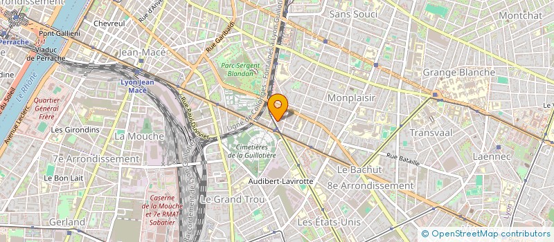 localisation de l'entreprise MONSIEUR DYLAN MBELECK  LYON