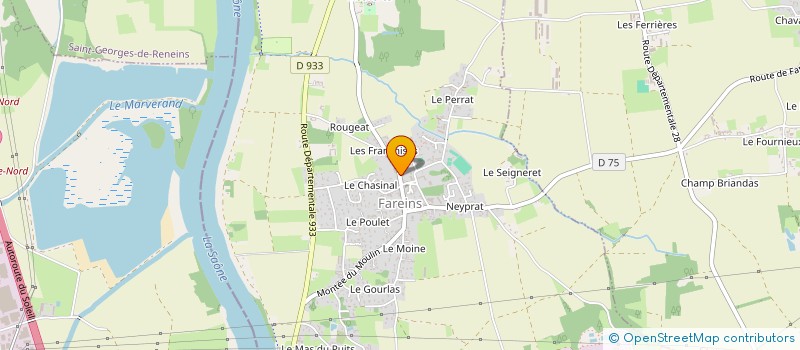 localisation de l'entreprise MONSIEUR DYLAN MENDES à FAREINS