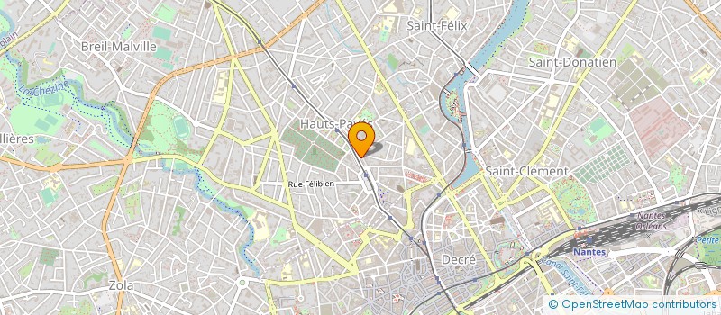 localisation de l'entreprise MONSIEUR DYLAN MESSAGER  NANTES