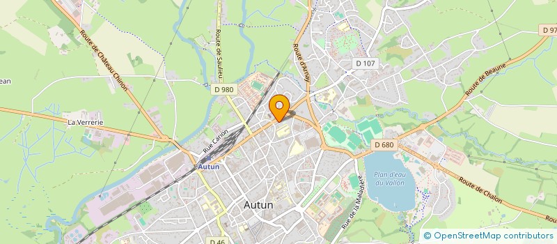 localisation de l'entreprise MONSIEUR DYLAN MICHAUD à AUTUN