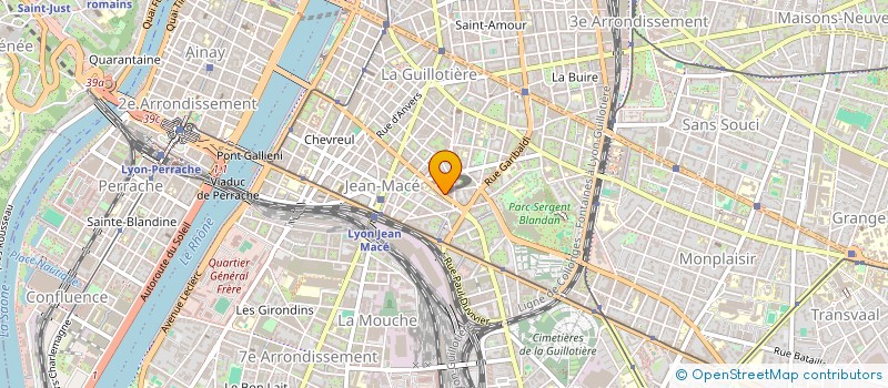 localisation de l'entreprise MONSIEUR DYLAN MILLON à LYON