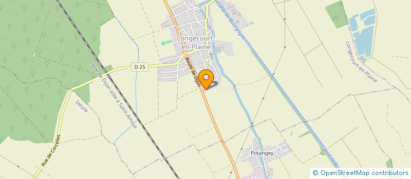 localisation de l'entreprise MONSIEUR DYLAN MONGEY  LONGECOURT-EN-PLAINE