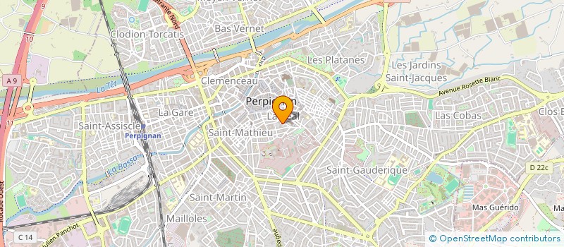 localisation de l'entreprise MONSIEUR DYLAN MONTOYA  PERPIGNAN