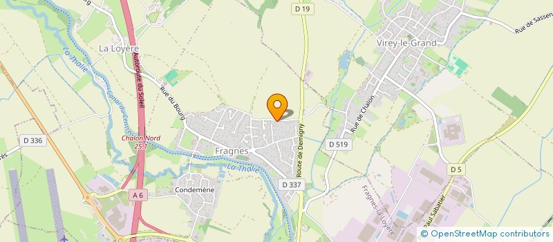 localisation de l'entreprise MONSIEUR DYLAN MORIN à FRAGNES-LA LOYERE