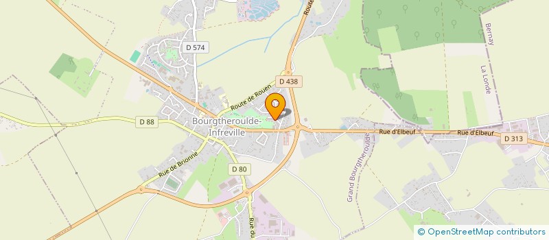 localisation de l'entreprise MONSIEUR DYLAN MORIN  GRAND BOURGTHEROULDE