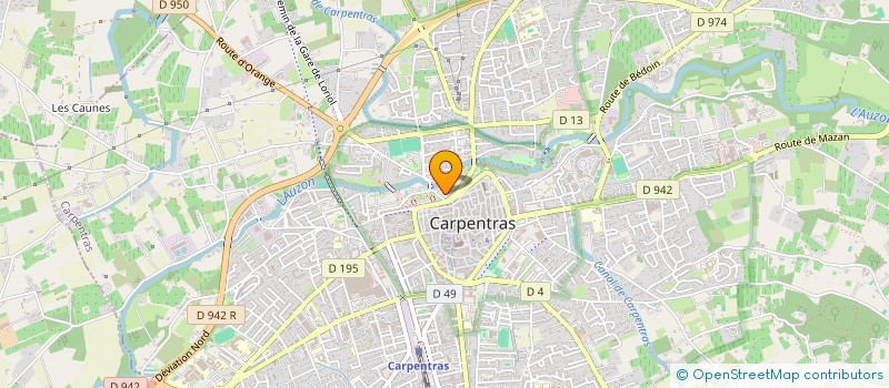 localisation de l'entreprise MONSIEUR DYLAN MORLET  CARPENTRAS