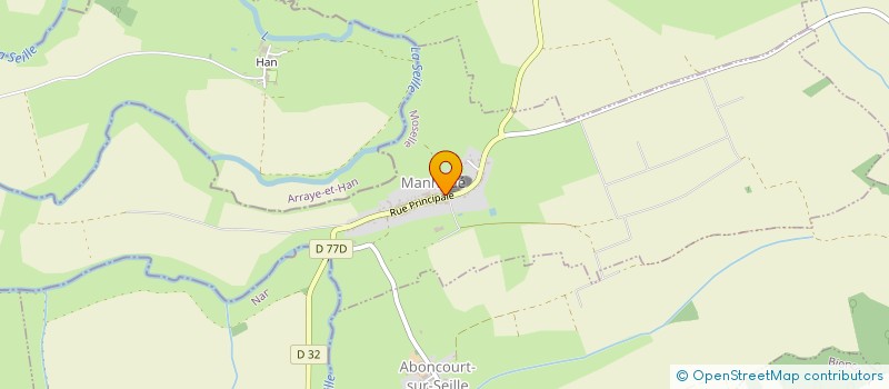 localisation de l'entreprise MONSIEUR DYLAN MULLER  MANHOUE