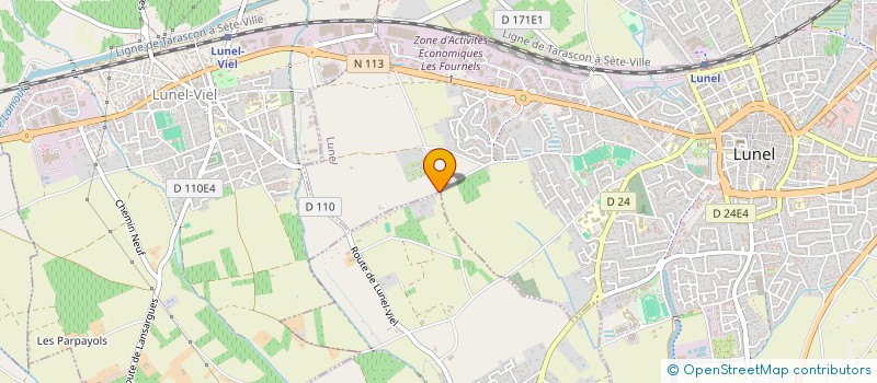 localisation de l'entreprise MONSIEUR DYLAN MUNTSCH  LUNEL