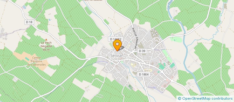 localisation de l'entreprise MONSIEUR DYLAN MUSCAT à SERVIAN
