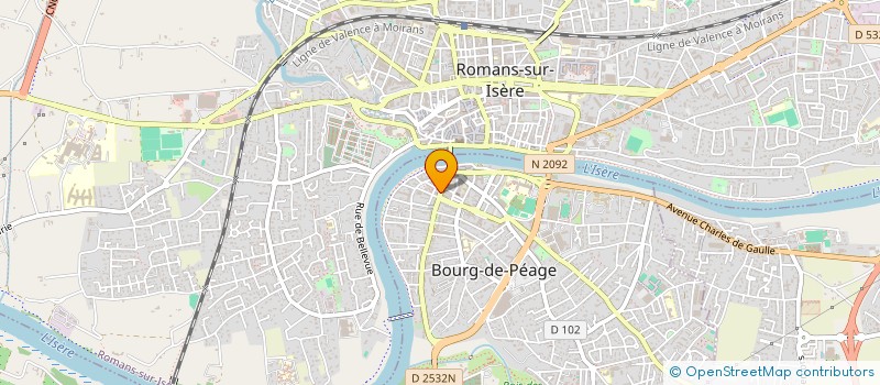 localisation de l'entreprise MONSIEUR DYLAN NAVERI à BOURG-DE-PEAGE