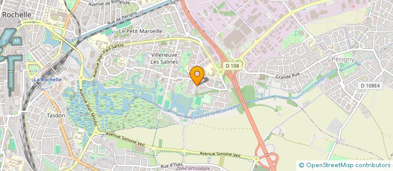 localisation de l'entreprise MONSIEUR DYLAN NOSSARDI  LA ROCHELLE