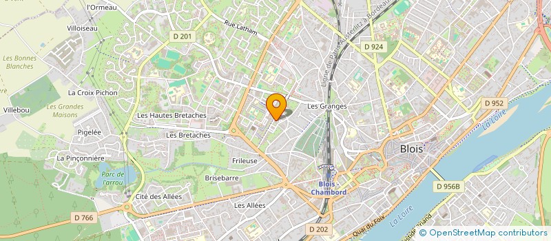 localisation de l'entreprise MONSIEUR DYLAN NTSOUMOU  BLOIS