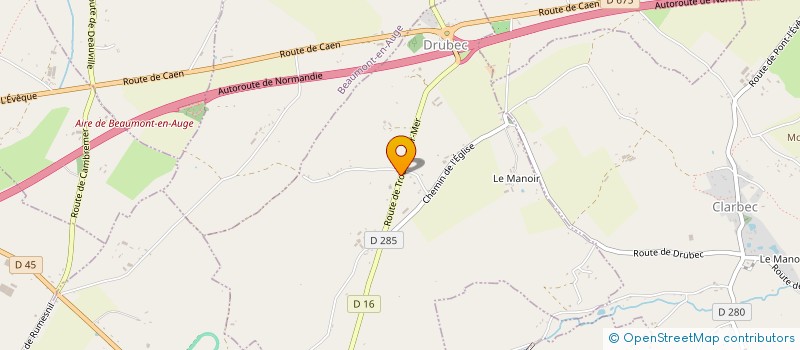 localisation de l'entreprise MONSIEUR DYLAN NUISEMENT  DRUBEC