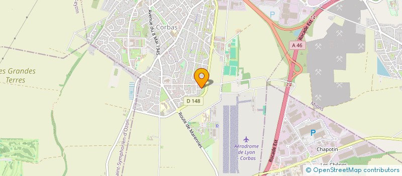 localisation de l'entreprise MONSIEUR DYLAN PAGNOUD à CORBAS