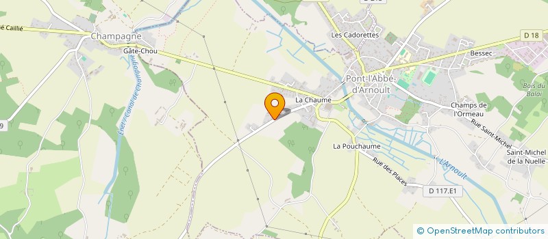 localisation de l'entreprise MONSIEUR DYLAN PANIER  PONT-L'ABBE-D'ARNOULT