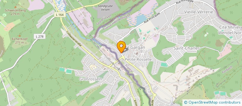 localisation de l'entreprise MONSIEUR DYLAN PANOT  PETITE-ROSSELLE