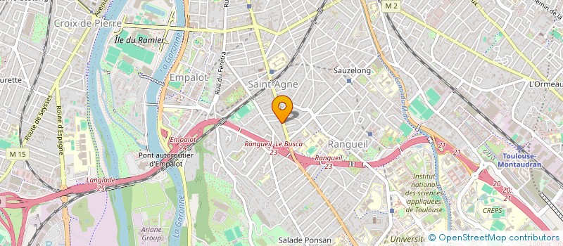 localisation de l'entreprise MONSIEUR DYLAN PAULY-PETIT à TOULOUSE