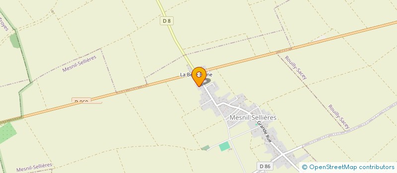 localisation de l'entreprise MONSIEUR DYLAN PHILIPPON  MESNIL-SELLIERES