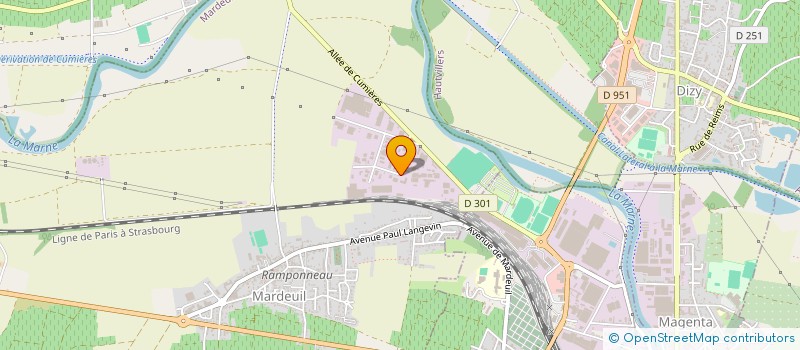 localisation de l'entreprise MONSIEUR DYLAN PIERMAY  MARDEUIL