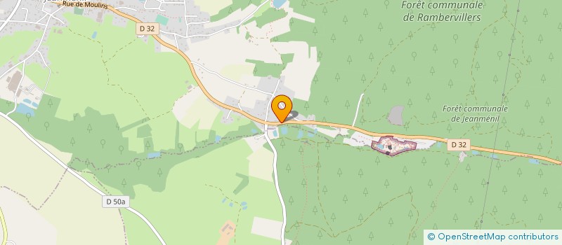 localisation de l'entreprise MONSIEUR DYLAN PIERRE  JEANMENIL