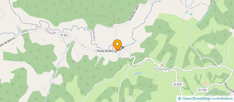 localisation de l'entreprise MONSIEUR DYLAN PINCHON  ESQUIULE