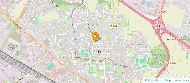 localisation de l'entreprise MONSIEUR DYLAN PLAS  SAINT-PRIEST