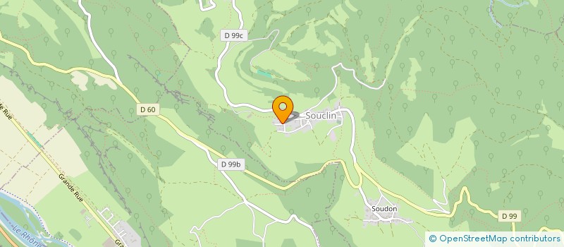 localisation de l'entreprise MONSIEUR DYLAN PORTAL  SOUCLIN