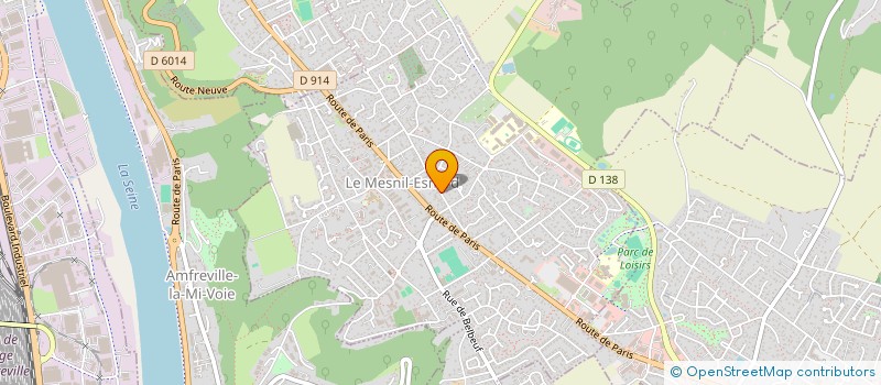 localisation de l'entreprise MONSIEUR DYLAN POTIN  LES ANDELYS